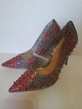 STEVE MADDEN VARIOUS PUMP MULTICOLOR SIZE 10 M